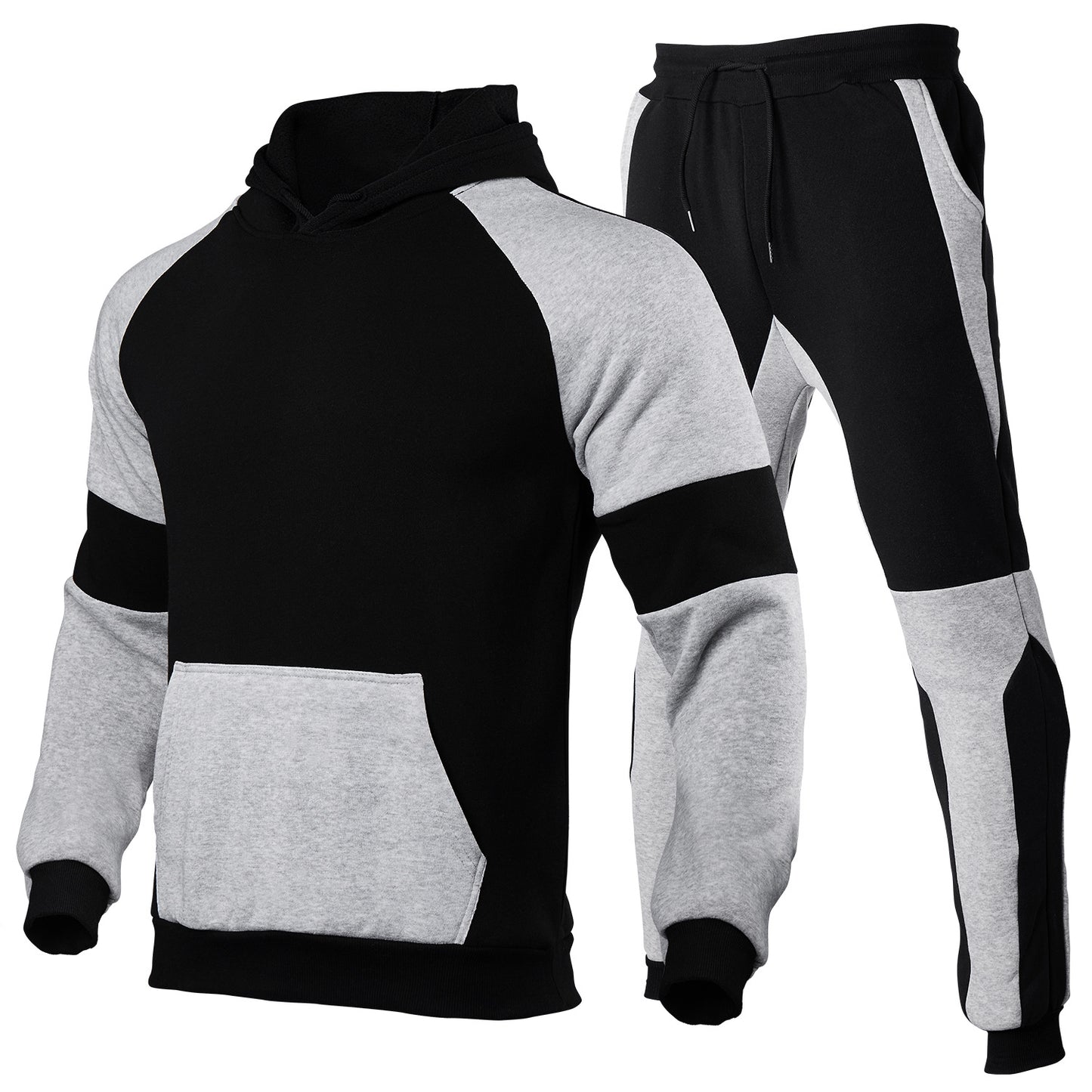 Herren Sportliches Hoodie und joggingset mit atmungsaktiven Einsätzen Fudus