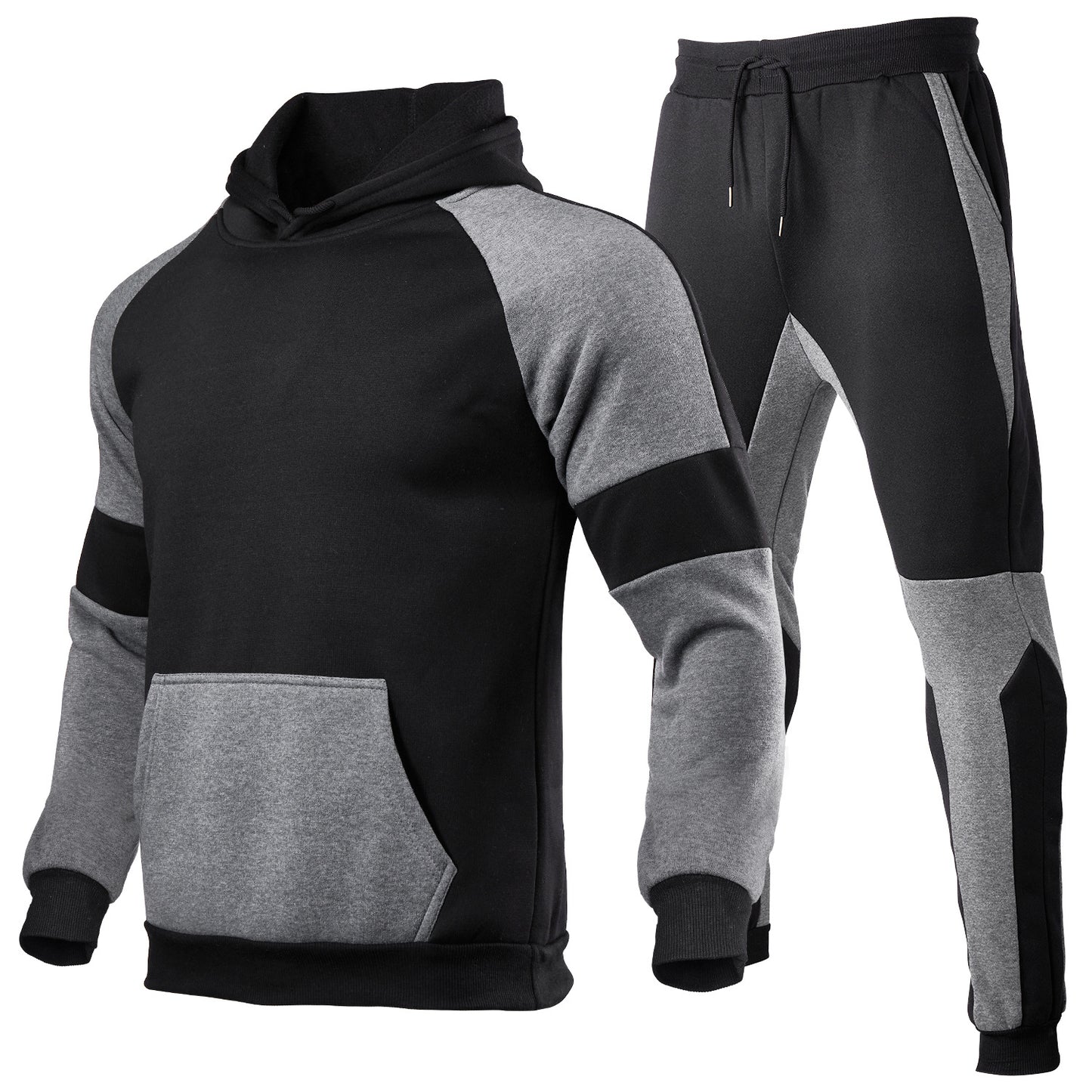 Herren Sportliches Hoodie und joggingset mit atmungsaktiven Einsätzen Fudus