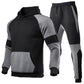 Herren Sportliches Hoodie und joggingset mit atmungsaktiven Einsätzen Fudus