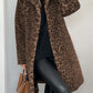 Damen Leopardenmantel
