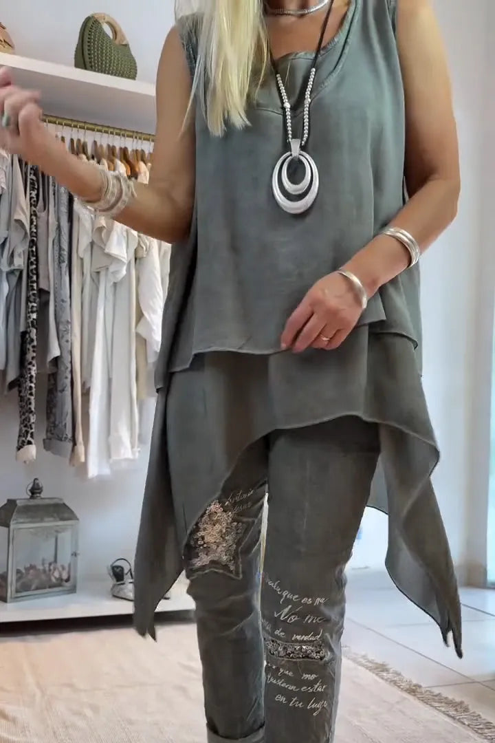 Fudus | Modisches Ärmelloses Outfit