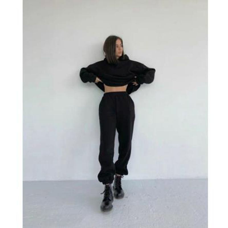 Damen lässiges Hoodie-Set mit oversize Schnitt Fudus