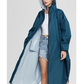 Oversized Damen Regenjacke mit Kapuze, Leichtgewicht Wasserdichte Jacke