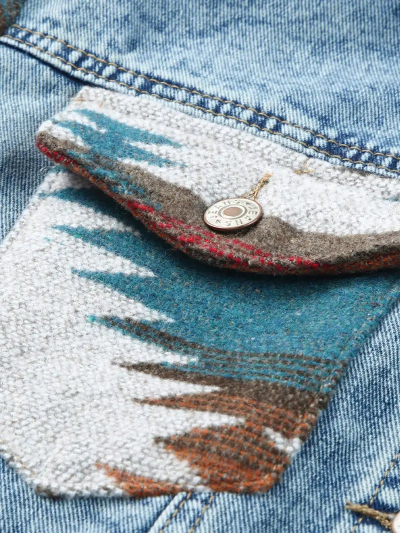 Damen Lässige Gedruckte Jacke