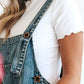 Damen Ärmelloser Lockere Denim Overall Für Lässigen Stil