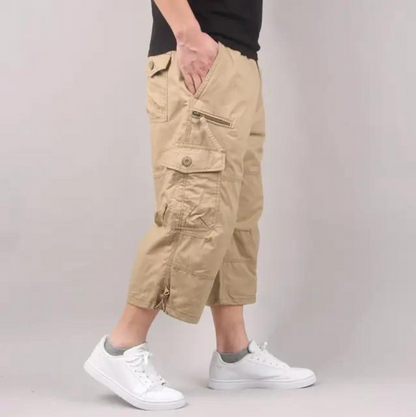 Herren Cargo Kurze Hose Praktisches Design
