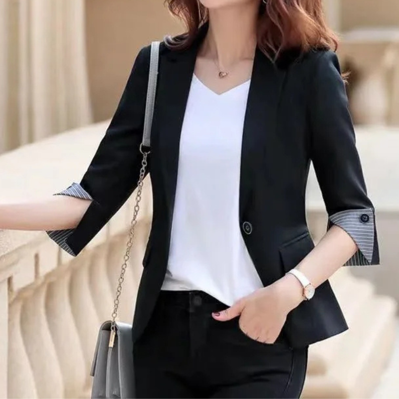 Fudus - Eleganter Damen Blazer Mit Knopfdetails - Ideal Fürs Büro