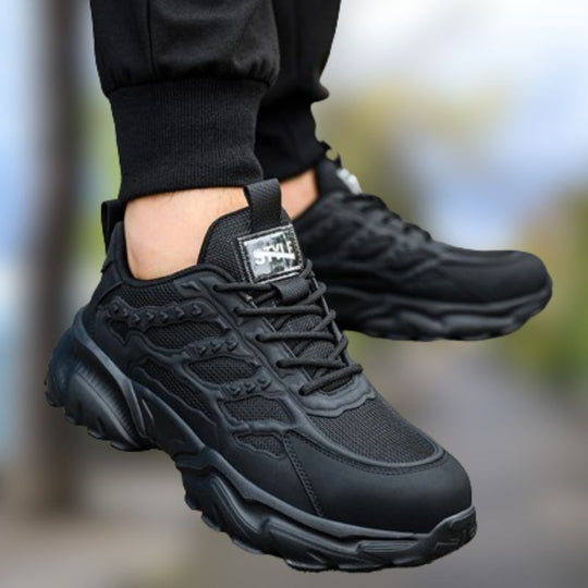 Herren Sicherheits Arbeitsschuhe mit Stahlkappe