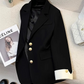 Sereena - Damen Blazer mit goldenen Knopfdetails - schick und zeitlos