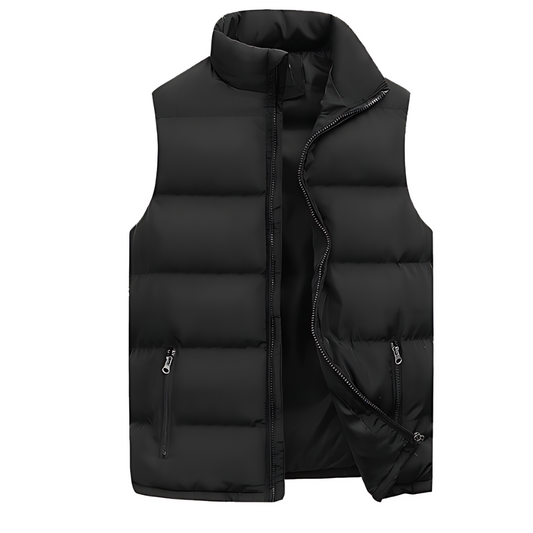 Herren Stepp Bodywarmer Weste Mit Praktischen Taschen