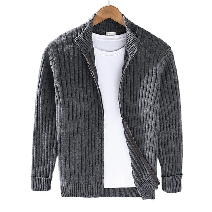 Elegante Herren Herbst Strickjacke