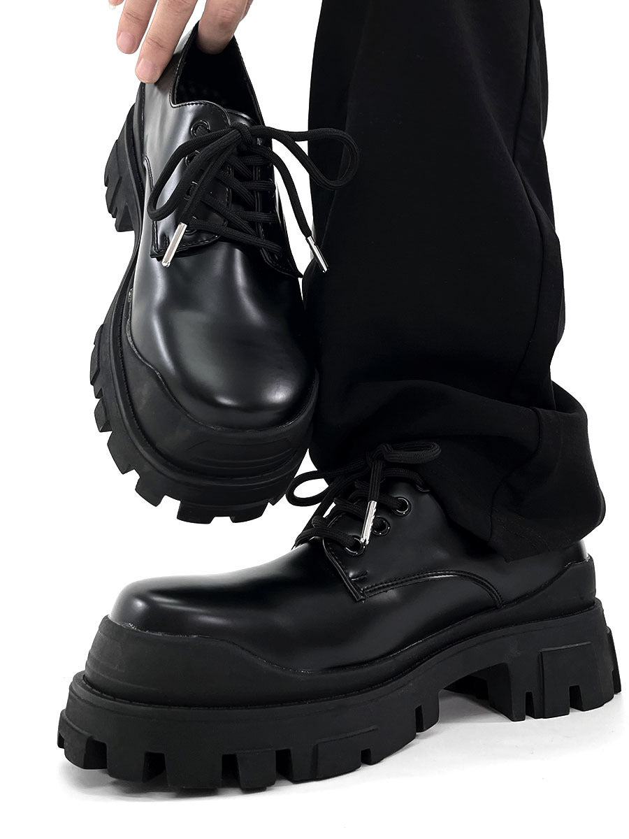 Fudus | Moderne Lederschuhe Mit Dicker Sohle