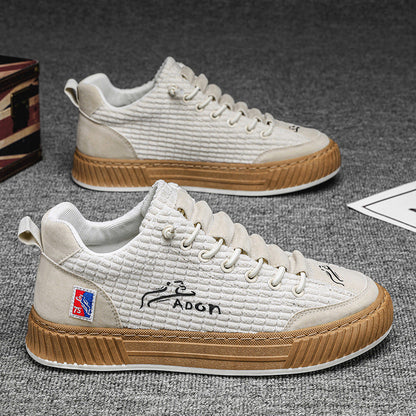 Fudus | Sportliche Cord Stoffschuhe Für Herren