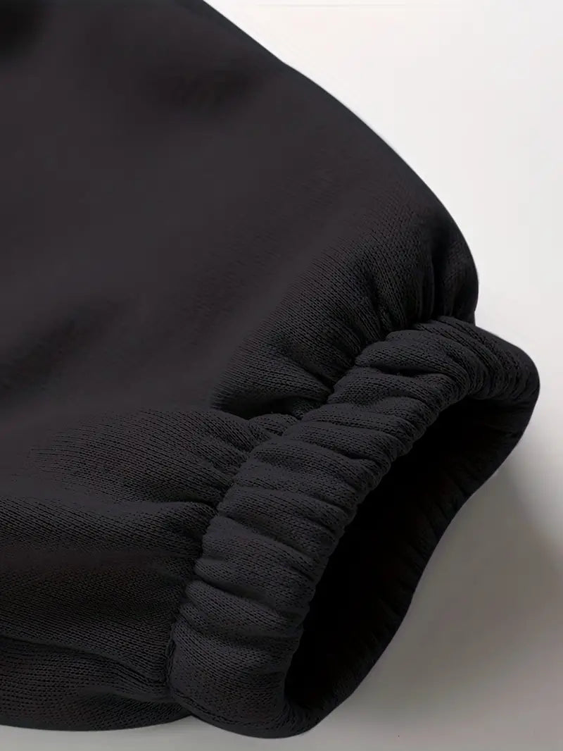 Fudus | Lässiges Zwei-teiliges Set Mit Kapuzenpullover Und Aufdruck