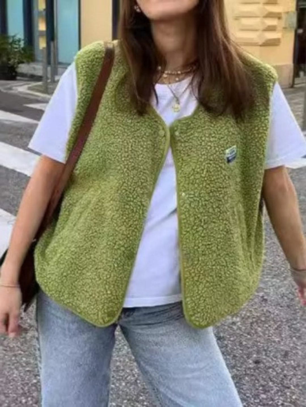 Damen Ärmelloses Lässiges Oberteil Für Komfort Und Wärme