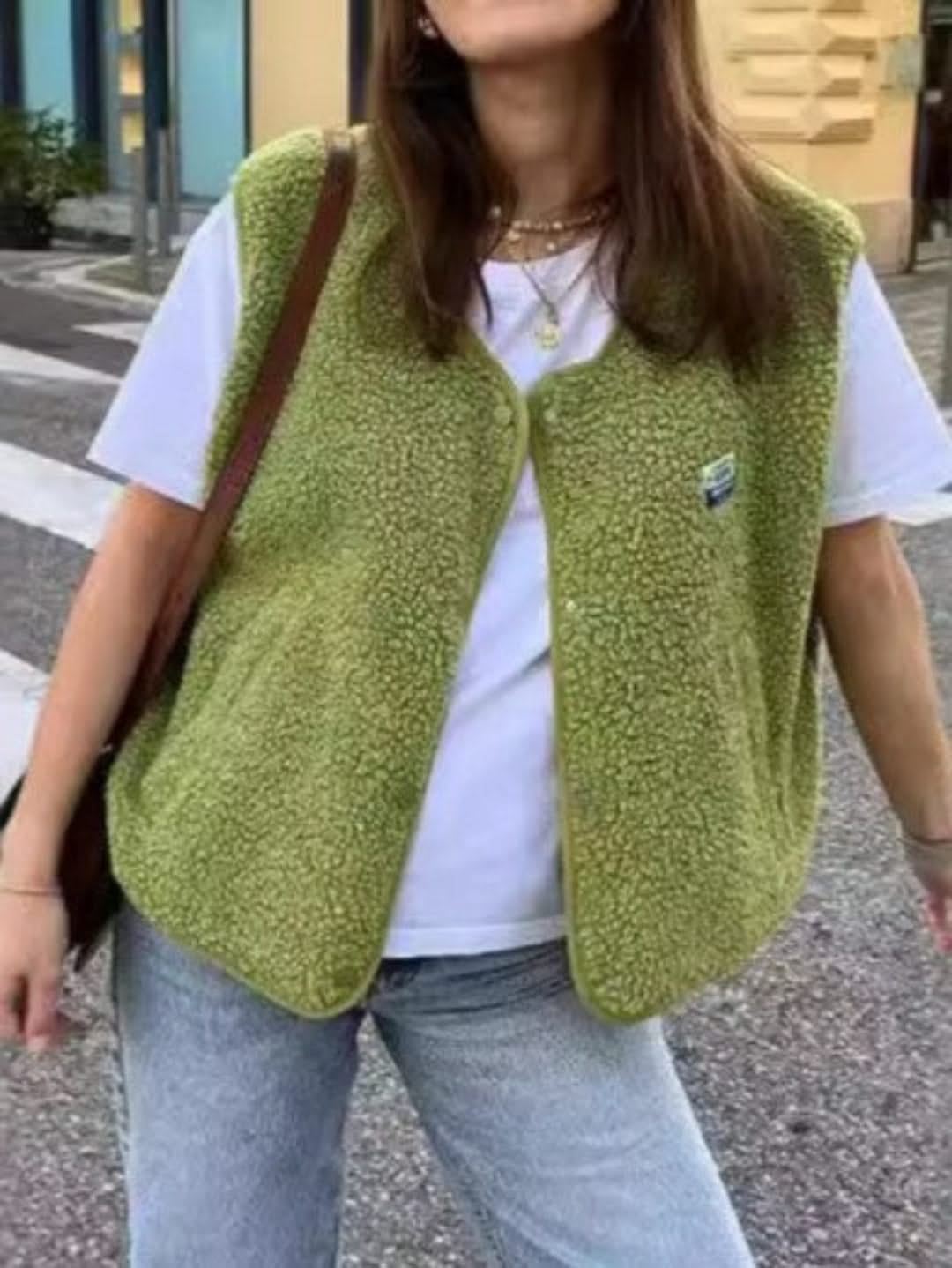 Damen Ärmelloses Lässiges Oberteil Für Komfort Und Wärme