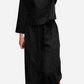 Luftiges Leinen-Set mit Layered Top & Weiten Hosenbeinen