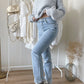 Oona - Stylische Glitzerjeans