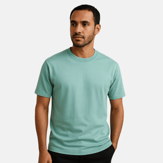 Herren Hochwertiges Merino Woll T-Shirt