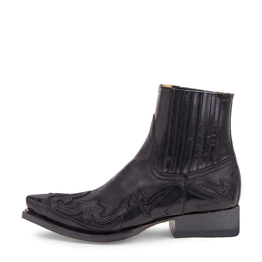 Western-Cowboystiefel aus Leder