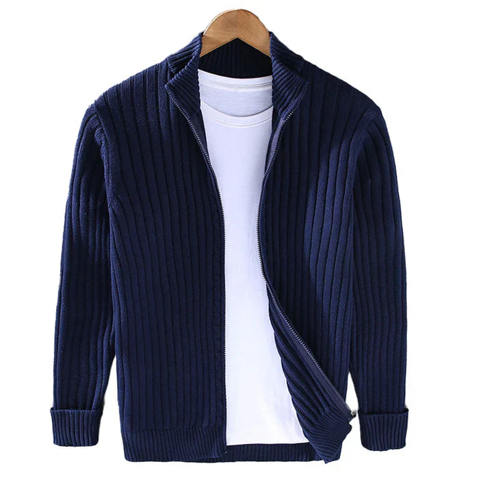 Elegante Herren Herbst Strickjacke