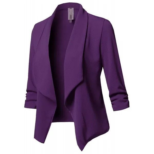 Eleganter Damenblazer mit offener Vorderseite - Ideal für jeden Tag