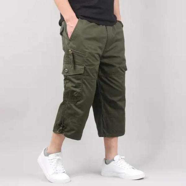 Herren Cargo Kurze Hose Praktisches Design