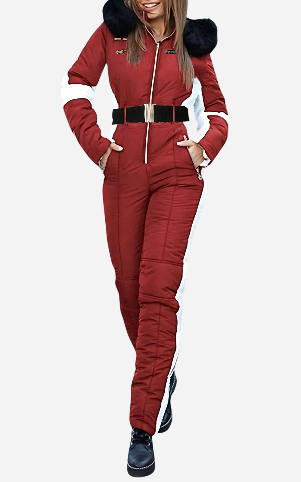 Damen Eleganter Ski Overall