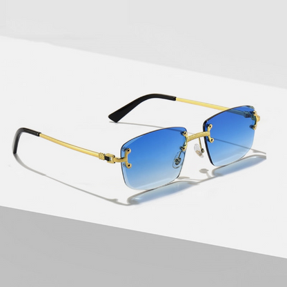 Sonnenbrille Randlos Quadratisch Elegant