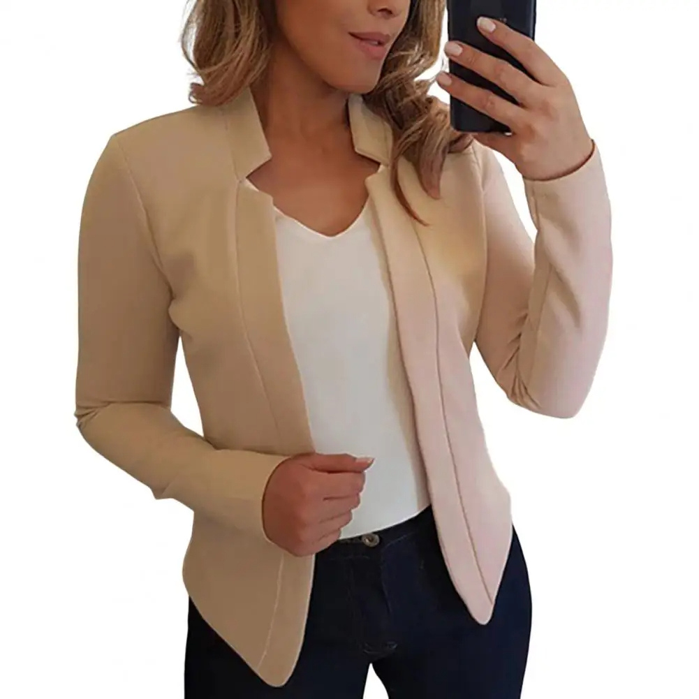 Fudus - Slim Fit Damen Blazer Mit Eleganten Details - Perfekt Für Die Arbeit