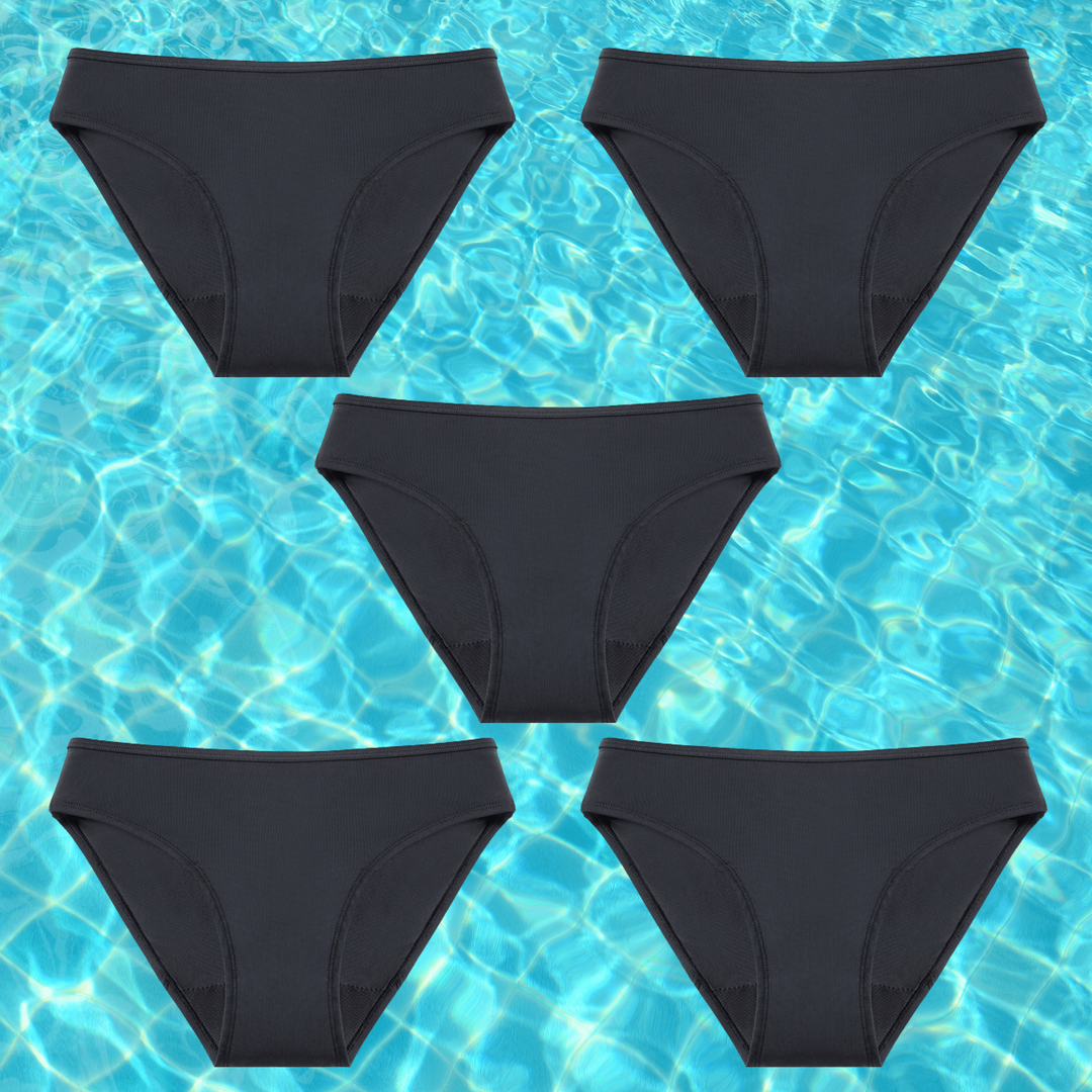 Damen Bikinislip Menstruation Badefit