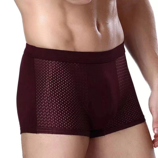 Herren Bamboo Boxershorts Bequem Atmungsaktiv