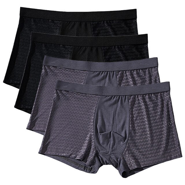 Herren Bamboo Boxershorts Bequem Atmungsaktiv