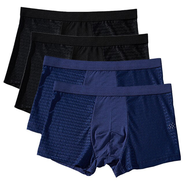 Herren Bamboo Boxershorts Bequem Atmungsaktiv