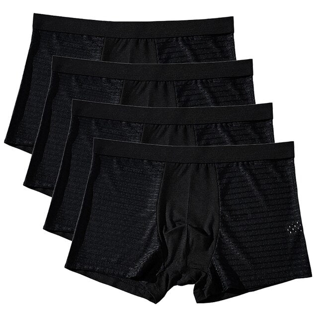 Herren Bamboo Boxershorts Bequem Atmungsaktiv