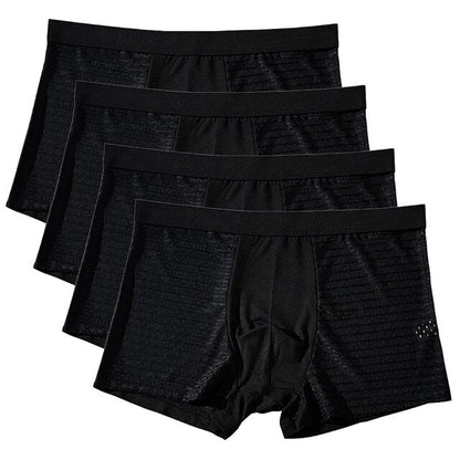 Herren Bamboo Boxershorts Bequem Atmungsaktiv