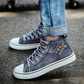 Denim Sneaker Modisch Damen