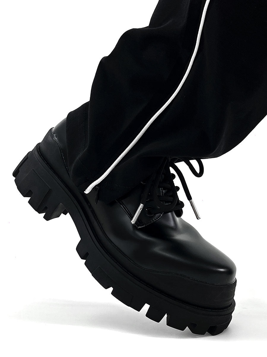 Fudus | Moderne Lederschuhe Mit Dicker Sohle