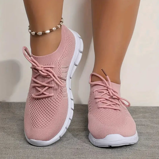 Damen Atmungsaktive Orthopädische Mesh Sneaker Für Komfort