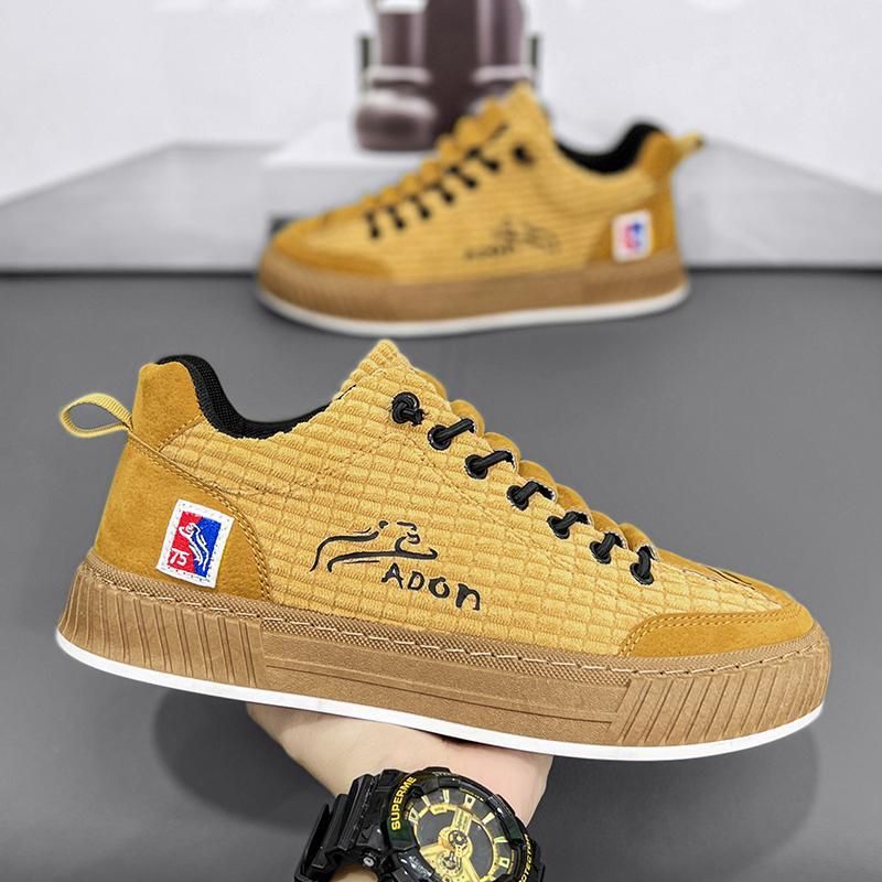 Fudus | Sportliche Cord Stoffschuhe Für Herren