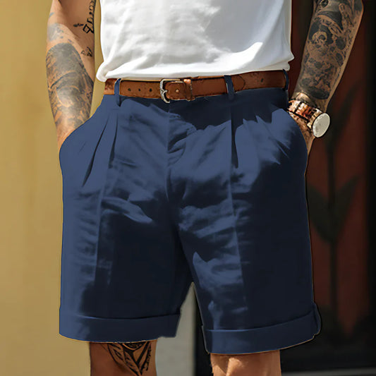 Fudus Elegante Herren Baumwollshorts - Atmungsaktiv & Bequem