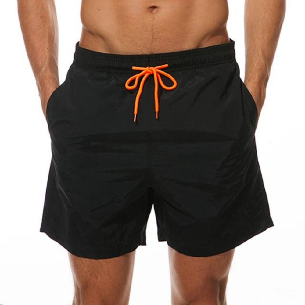 Fudus Herren Elastische Schwimmshorts - Leichte Schnell trocknende Shorts
