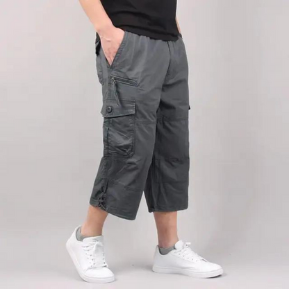 Herren Cargo Kurze Hose Praktisches Design