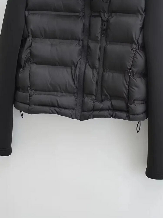 Jacke Damen Reißverschluss Schwarz