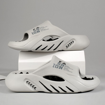 Herren Orthopädische Badeschuhe Mit Weichem Fußbett Und Rutschfester Sohle