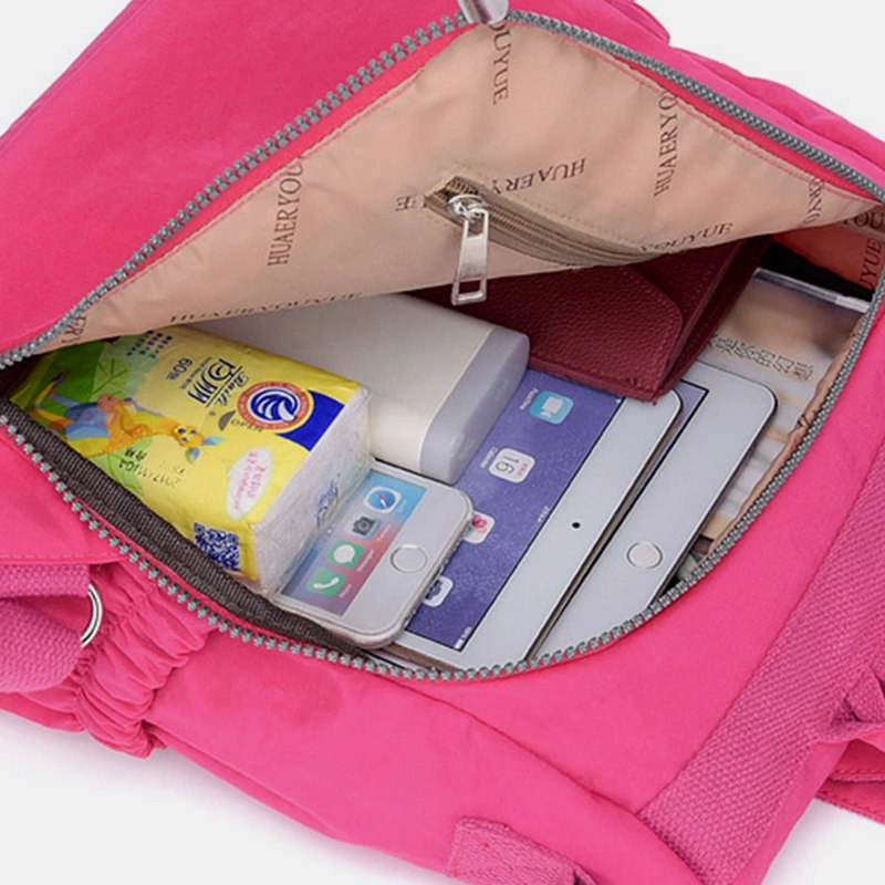 Damen Vielseitiger Diebstahlsicherer Schulterrucksack