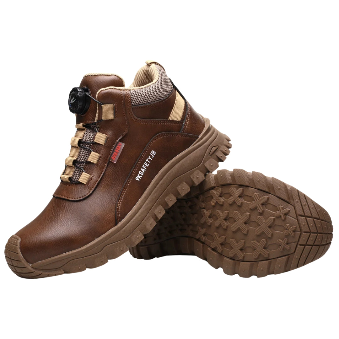 Herren Ultraleichte Sicherheitsschuhe Mit Knöchelschutz Bequem