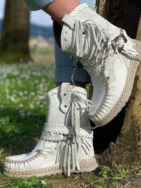 Fudus | Westernstiefel mit Fransen