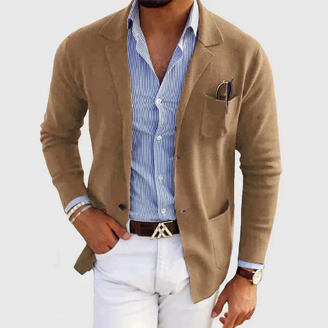 Herren Blazer Elegant Komfortabel Vielseitig