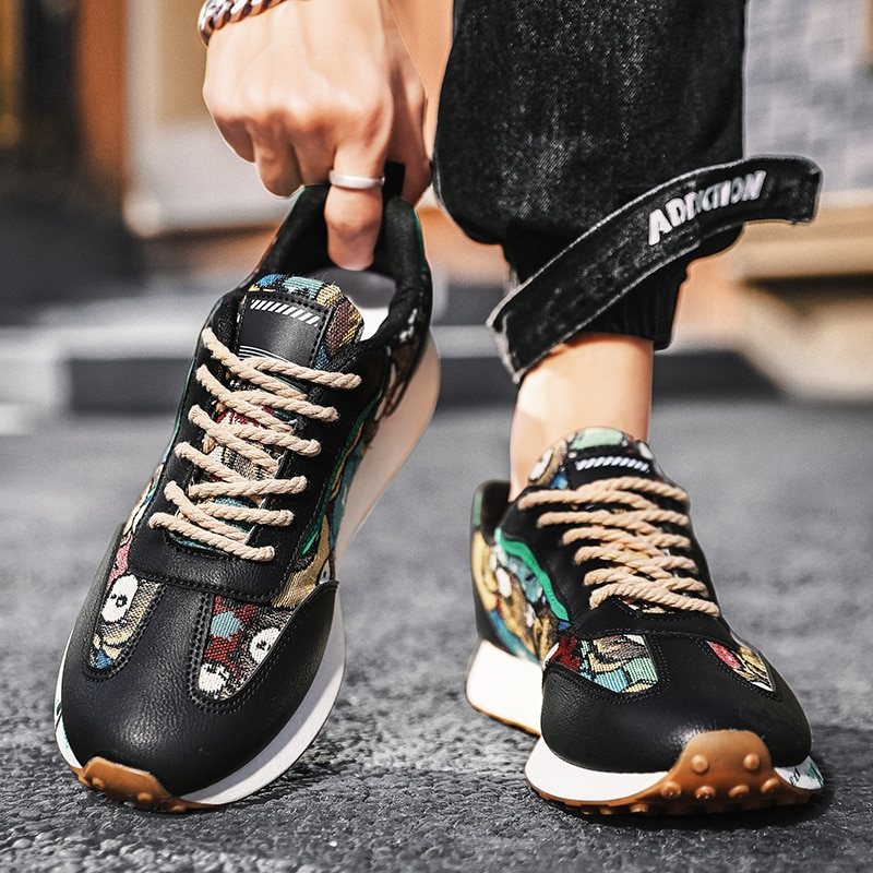 Herren Anime Sports Sneakers Für Komfort Und Stil